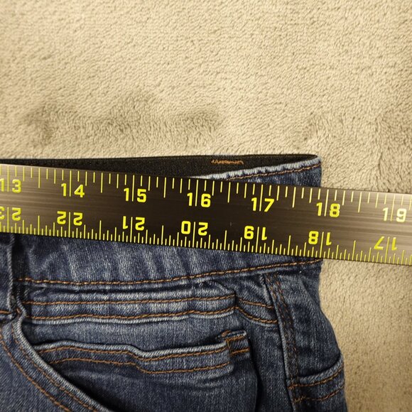 Democracy Jeans Ab Technology high rise skinny ankle women's 16W blue stretchy - Picture 6 of 11